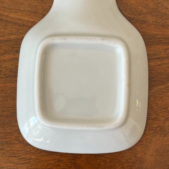 Otagiri Vintage Sailboat Spoon Rest Blue Handle Japan Ceramic Ocean Beach 9" - Picture 7 of 8